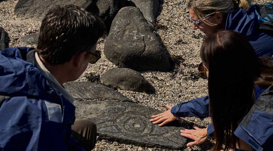 Oude overblijfselen in Wrangell Alaska Oude overblijfselen in Wrangell Alaska