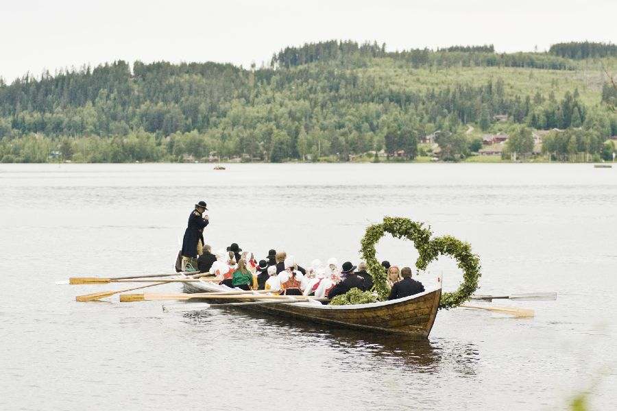 Midsommar Siljan meer