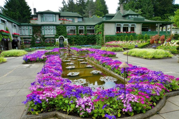 Canada excursie Victoria Butchart Gardens