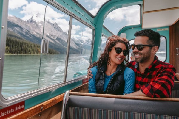 Canada excursie Maligne Lake Cruise Jasper