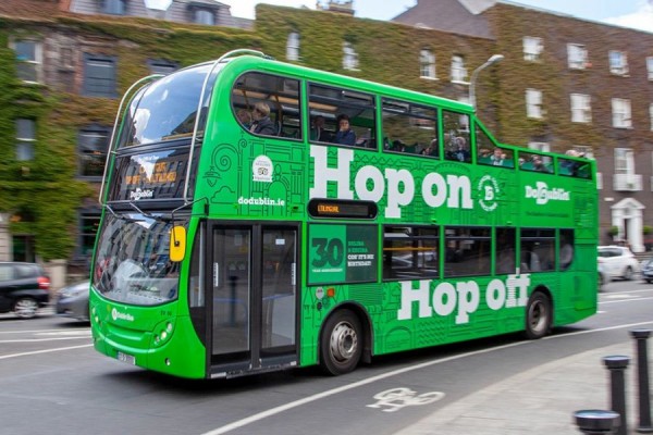 Dublin Hop-On Hop-Off  Bus City Tour