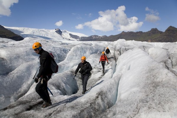 Gletsjerwandeling Skaftafell