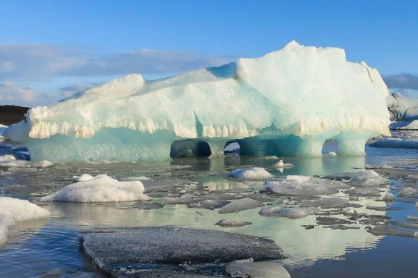 Fjallsarlon ijsbergenmeer