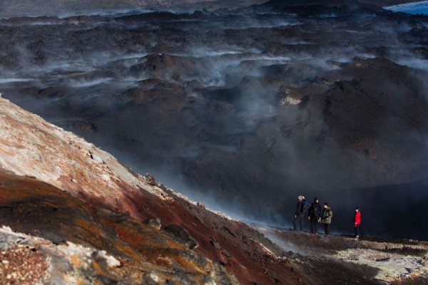 Thorsmork Volcano Hike met superjeep