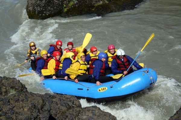 Rafting IJsland