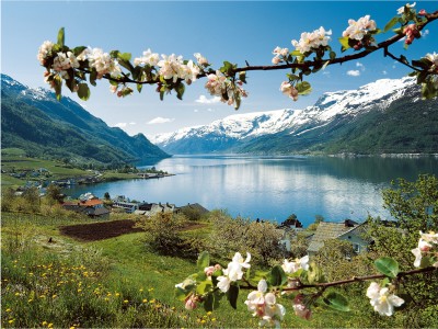 Prachtige Noorse natuur in Hardanger