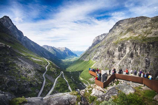 Hurtigruten excursie Geiranger met Trollstigen