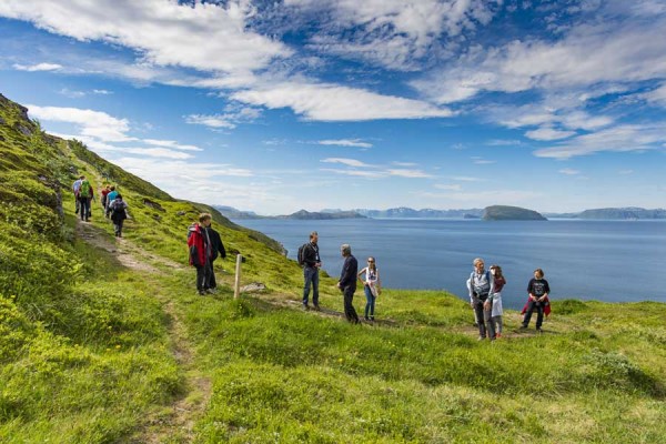 Hurtigruten excursie Bergwandeling in Hammerfest met BBI Travel