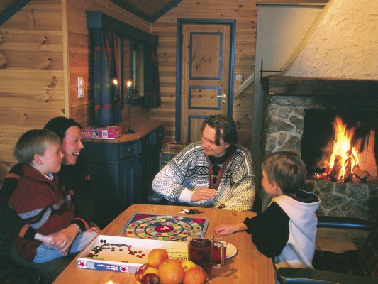 Familie wintersport Trysil Noorwegen