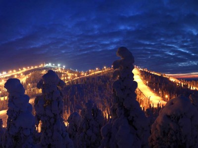 Wintersport Ruka Lapland/Finland
