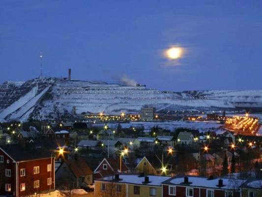 winter in Kiruna