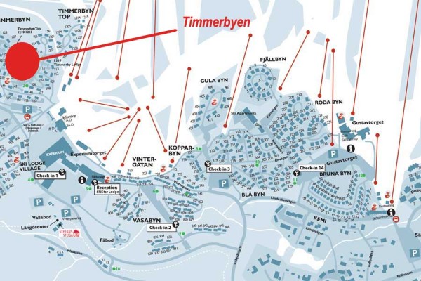 Timmerbyen Appartementen, Lindvallen in Slen, wintersport Zweden 2023/24 vanaf Groningen
