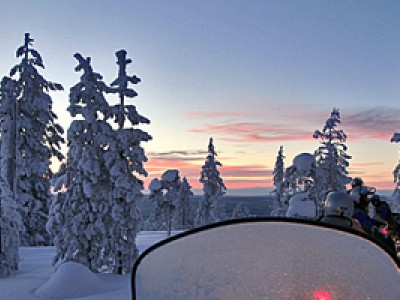 Wintersport Saariselka Lapland/Finland