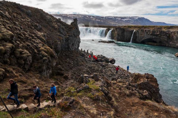 Watervallen in Akureyri - BBI Travel expeditie reizen 